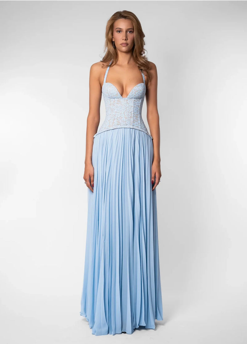 Gaia Dress in Blue