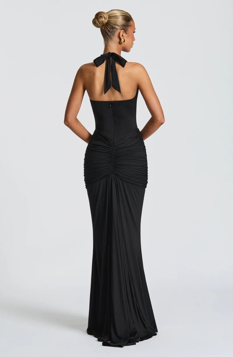 Rosetta Maxi Dress in Black