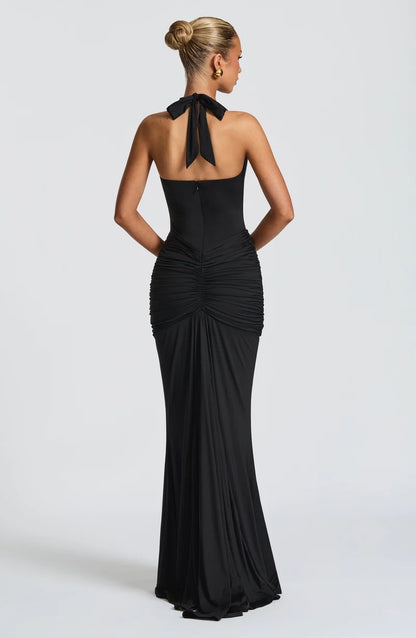 Rosetta Maxi Dress in Black