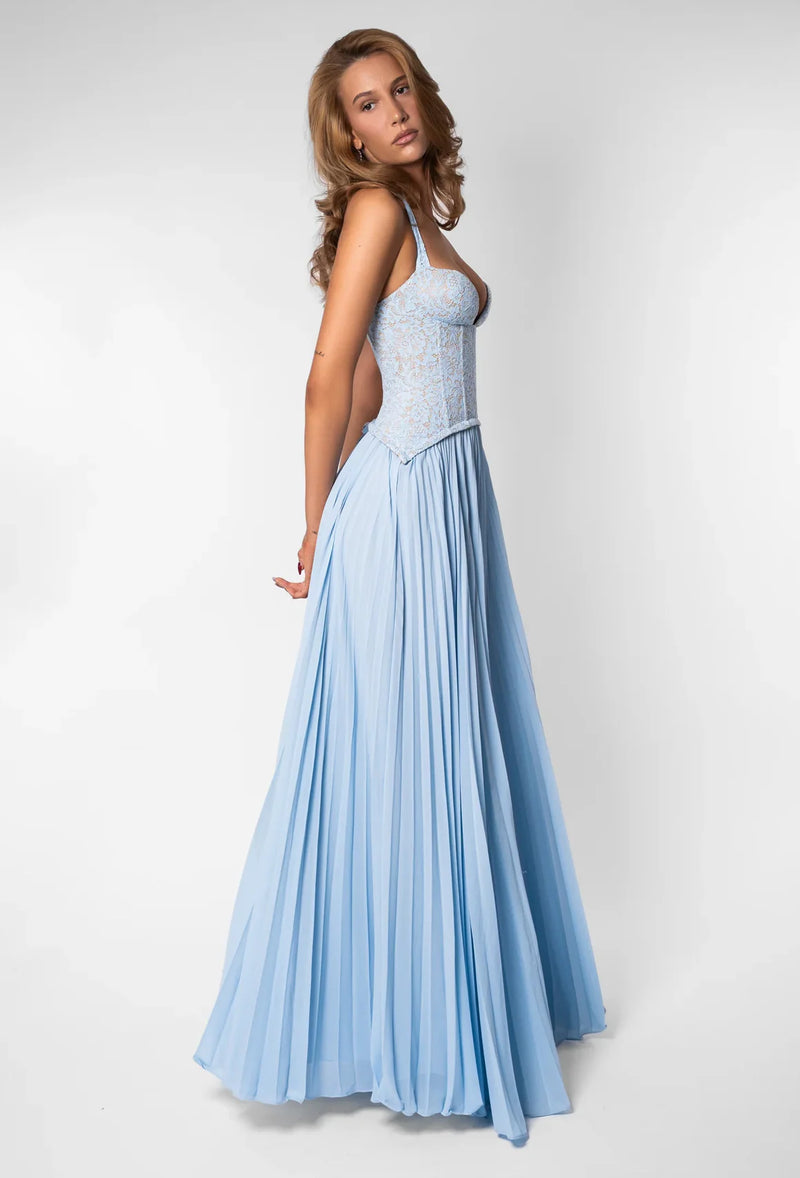 Gaia Dress in Blue