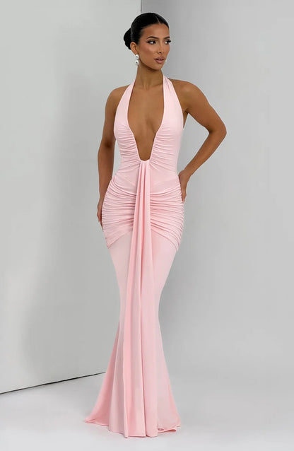 Rosetta Maxi Dress in Blush