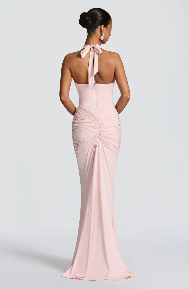 Rosetta Maxi Dress in Blush