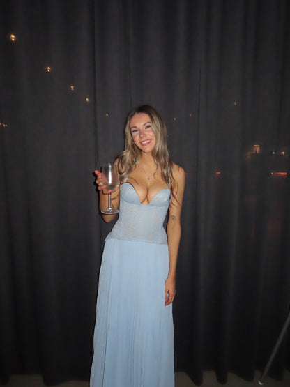 Gaia Dress in Blue