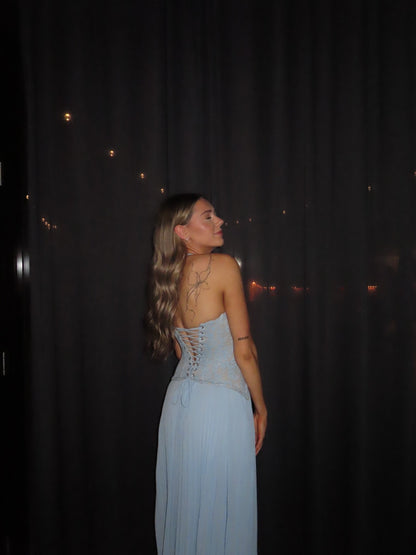 Gaia Dress in Blue